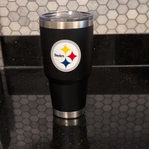 🎵 Pittsburgh Steelers Insulated Travel Mug NWOT🎵